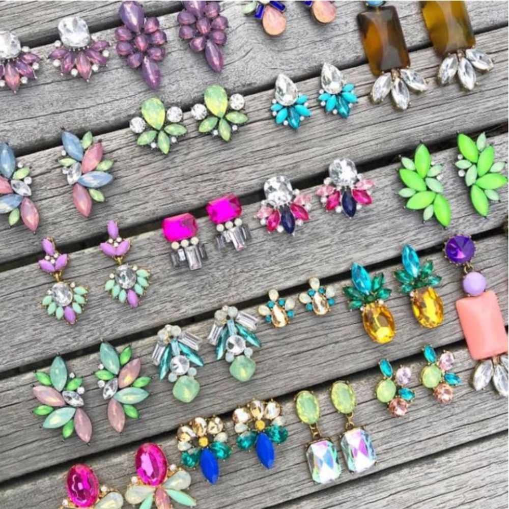 5/$35✨Luxe Gems Collection✨ Exquisite Blue Gemstone Decor Rhinestone Sapphire 💎 - Picture 3 of 11